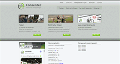 Desktop Screenshot of consentec.be